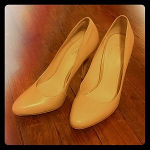 Wittner Nude Leather Pumps Size 36